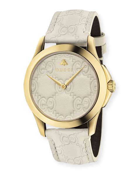 gucci watch women leather strap|gucci g timeless watch 38mm.